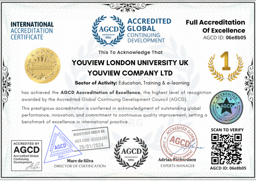 AGCD Accredited and Certified