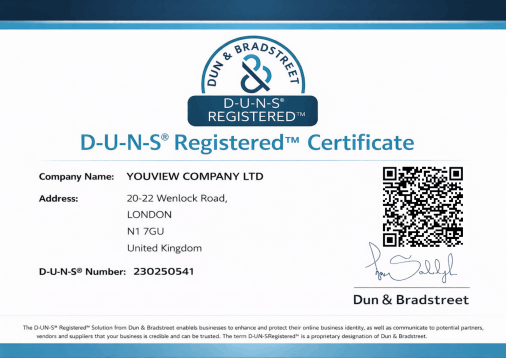 D-U-N-S Registered and Listed