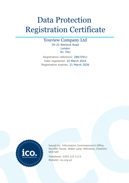 ICO Registered and Listed