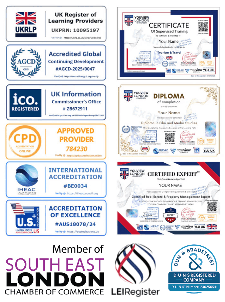 Youview London University accreditations - Youview Company LTD