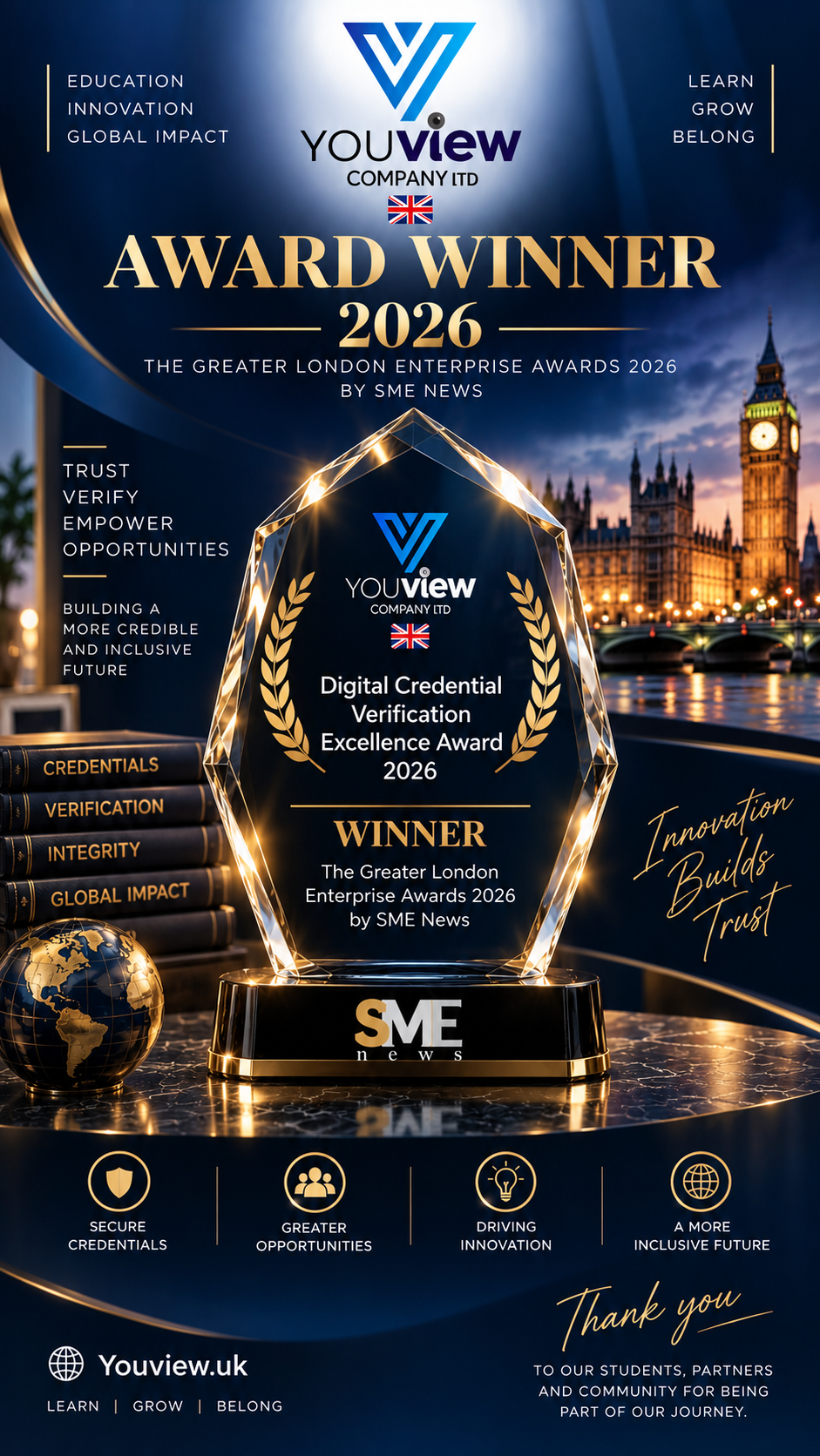 Digital Credential Verification Excellence Award 2026